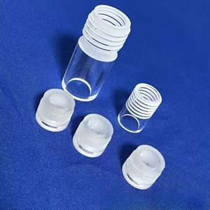 Flacons à réactifs en quartz et flacons gradués en quartz personnalisés, résistants à la corrosion et aux hautes températures - Product Image 4