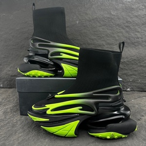Zapatillas Deportivas con Cordones de Diseñador Balmainer para Hombre y Mujer, Zapatos de Plataforma a la Moda, Cómodos y de Lujo, con Parte Superior de Lona y Suela de Goma - Product Image 1