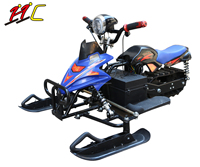 Scooter électrique Snow Racer 48v 20AH 800w avec klaxon/lumière/trois vitesses, motoneige électrique