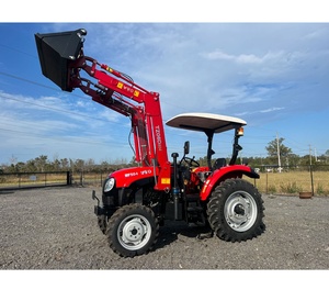 Tracteur <span class=keywords><strong>agricole</strong></span> YTO-MF504 50 CV à faible consommation de carburant avec rotoculteur et remorque pour applications agricoles - Product Image 4