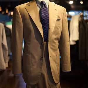 Costume d'affaires à la mode MTM pour homme gris foncé - Product Image 5
