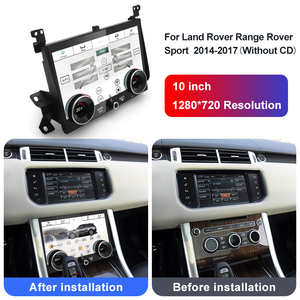 เหมาะสำหรับ Range Rover L405 Vogue ปี 13-17 หน้าจอ LCD ระบบปรับอากาศ ขนาด 9 นิ้ว จอแสดงผลควบคุมอุณหภูมิ - Product Image 5