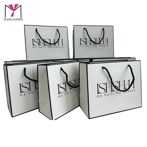 Bolsa de Mano Horizontal Blanca de Lujo MuYang para Cabello y Productos del Hogar con Logotipo Personalizado - Product Image 2