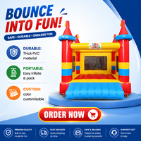 Château gonflable classique pour enfants avec souffleur CE, vente en gros d'usine, conception personnalisée gratuite