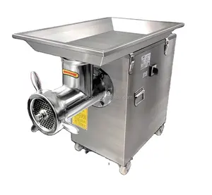 Global Industrial use meat processing machinery big block fresh mince meat grinder machine Meet Chopping Machine