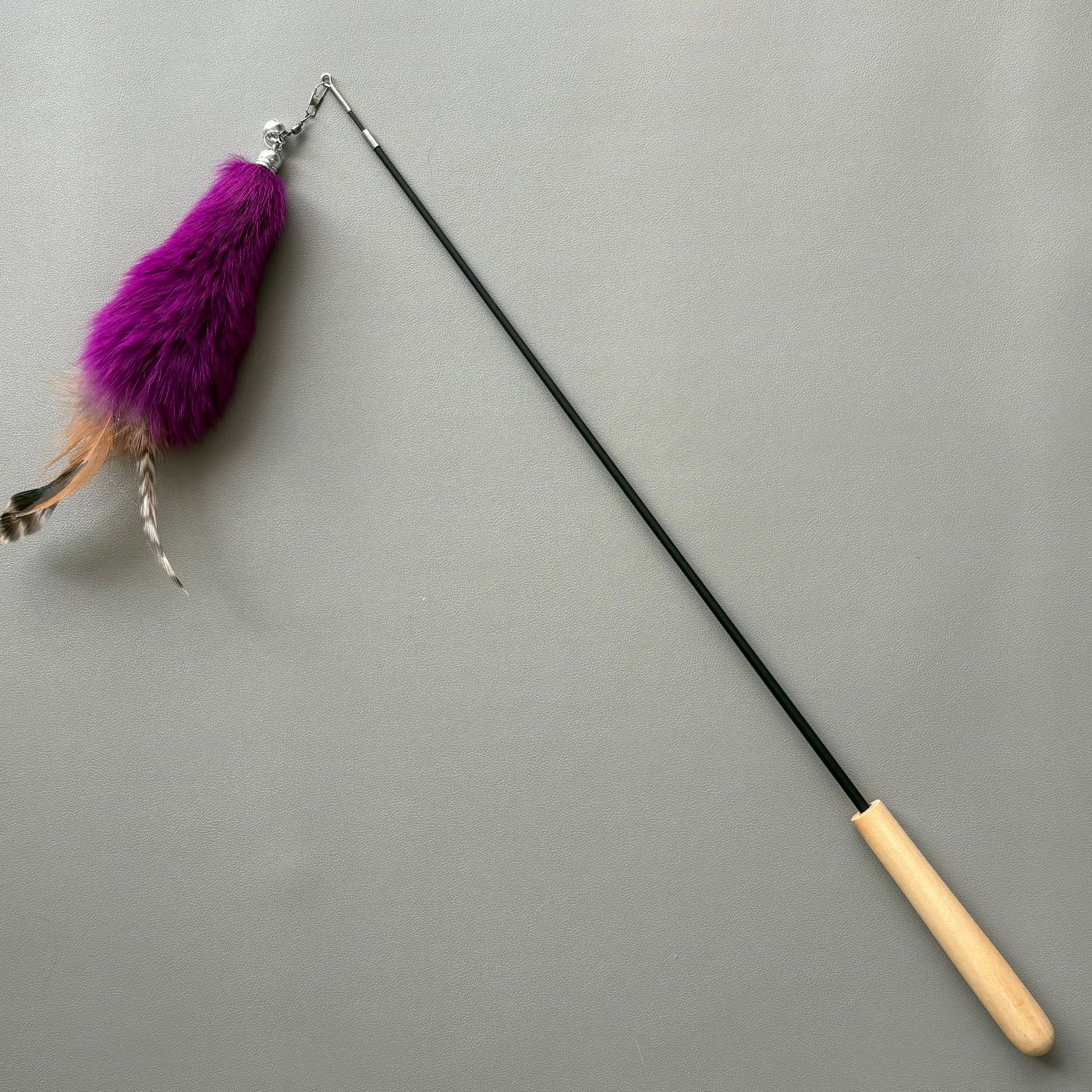 purple fox fur