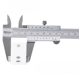Calibrador <span class=keywords><strong>Vernier</strong></span> Tipo <span class=keywords><strong>Mitutoyo</strong></span> Profesional de Alta Precisión de 0.02 mm, Herramienta de Medición Industrial Métrica e Imperial de Acero Inoxidable - Product Image 2