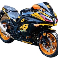 Motocicleta Deportiva Pequeña Tipo Ninja, Vehículo Horizon, Puede Ser Matriculado, Scooter de Segunda Mano para Adultos, Scooter de Combustible para Carreras en Carretera WB110, China Continental