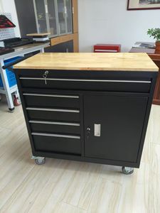 Armoire à outils mécanique mobile en métal bon marché Boîte à outils roulante pour l'organisation de poste de travail de voiture - Product Image 5