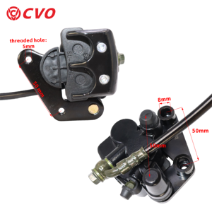 Kit de frein avant en alliage d'aluminium Etrier de maître-<span class=keywords><strong>cylindre</strong></span> à disque noir pour moto Accessoires de vélo Scooter ATV Off Road - Product Image 5