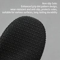 Chaussettes de plongée et de wading antidérapantes en caoutchouc chloroprène à points, résistantes à l'usure, à quatre aiguilles et six fils, unisexes, 3 mm d'épaisseur