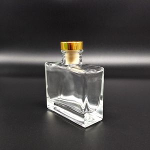 Nước Hoa Chai Sang Trọng Vòng Khuếch Tán Chai 50Ml <span class=keywords><strong>100Ml</strong></span> 200Ml Rõ Ràng Vuông Reed Thủy Tinh Khuếch Tán Chai - Product Image 4