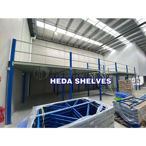 Mezanino resistente que bloqueia o sistema do racking do sótão da cremalheira do assoalho para o armazenamento do armazém - Product Image 5