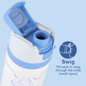 Borraccia Termica Personalizzata 750ml in Acciaio Inox con Logo Laser UV, Bottiglia Sportiva per Campeggio, Mantenimento Termico 12-24 Ore - Product Image 5
