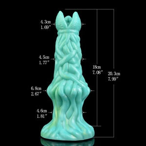 Nuevo Producto YOCY, Ovipositor de Silicona con Flujo de Aire, Ovipositor Vaginal y Anal, Dildo con Forma de Huevo, Juguetes Sexuales para Adultos - Product Image 2