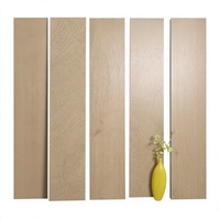 Carreaux entièrement céramiques effet bois mat 200x1200 mm pour salons et chambres, carreaux de sol style anneau de croissance, antidérapants, revêtement de sol rétro en frêne