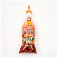 Pochettes souples en plastique en forme de bouteille pour jus et yaourt, idéales pour l'injection de liquides et le remplissage de bouteilles