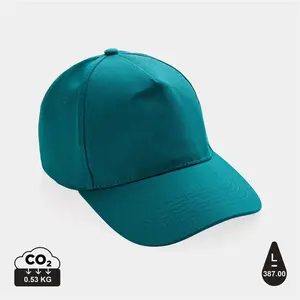 Cappellino a 5 pannelli AWARE, merchandising sostenibile - Product Image 4