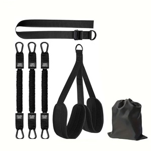 Jianqun Resistance Band Set 3 Levels Elastic Fitness Tension Rope For Full Body Workout Yoga Strength Training Equipment - Product Image 3