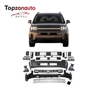 Topzonauto Penutup Bumper Depan Baru untuk Hyundai Santa Fe 2024-2025 OEM 86511-P6000 Pasang Langsung Dapat Dicat Suku Cadang Mobil Kit Bumper Depan