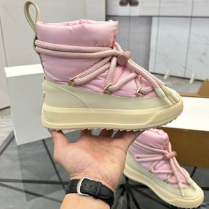 Bottes de ski unisexes de haute qualité pour l'hiver, le printemps et l'automne, imperméables, respirantes, avec cordon de serrage, lacets, semelle antidérapante, chaudes - Product Image 2