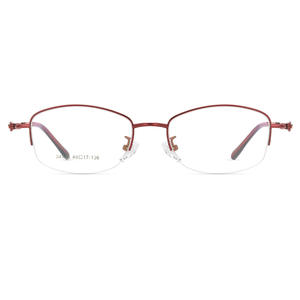 Elegantes Monturas de Gafas Ovaladas para Mujer 34195, Montura Completa, Lentes de Resina, Anti-UV, Origen Danyang - Product Image 3