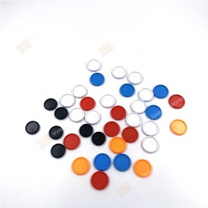 Plastic Disc Ring in solid color for disc binding notebook and planner journal