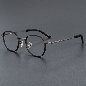 SH0042 Estilo Retro Titanium Diamond Face Óculos Ópticos Anti-Blue Light Óculos Quadros para Homens e Mulheres Atacado - Product Image 1