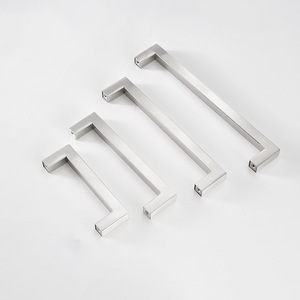 Poignée de meuble en acier inoxydable de style américain, poignée de tiroir, boutons de meuble - Product Image 5