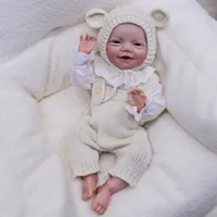 19-Zoll Charlie Vollvinyl-Silikonpuppe, 14 Jahre alte Mädchen-Modepuppe, Lebensecht, Weiche Haptik, Kuschelig, Reborn mit 3D-Haut