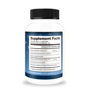 Fabricante de Suplementos de Extracto de Berberina al por Mayor con Canela de Ceilán, Apoyo para la Salud del Corazón, Cápsulas de Extracto de Berberina - Product Image 5