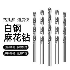 ดอกสว่านเจาะเหล็ก HSS แบบเกลียวเมตริก ความยาวมาตรฐาน ไม่เคลือบผิว สำหรับโลหะที่ไม่ใช่เหล็ก ดอกสว่านอเนกประสงค์ - Product Image 1