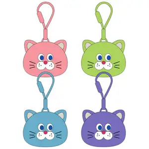 New Designs Lovely Cat Plush Bag For Children Custom Cartoon Stuffed Animal Plush Toy Girls Crossbody Bag