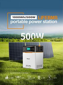 สถานีพลังงานสำรองแบบพกพา 500W Lifepo4 พร้อมระบบกันน้ำ IP65 และพอร์ตสื่อสาร CAN สำหรับใช้ในบ้าน นอกบ้าน และการตั้งแคมป์ - Product Image 3