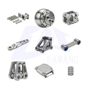 Pièces de fraisage et de tournage CNC de précision Dawang, devis en 12 heures, acier inoxydable 316, pièces de support moteur automobile - Product Image 1