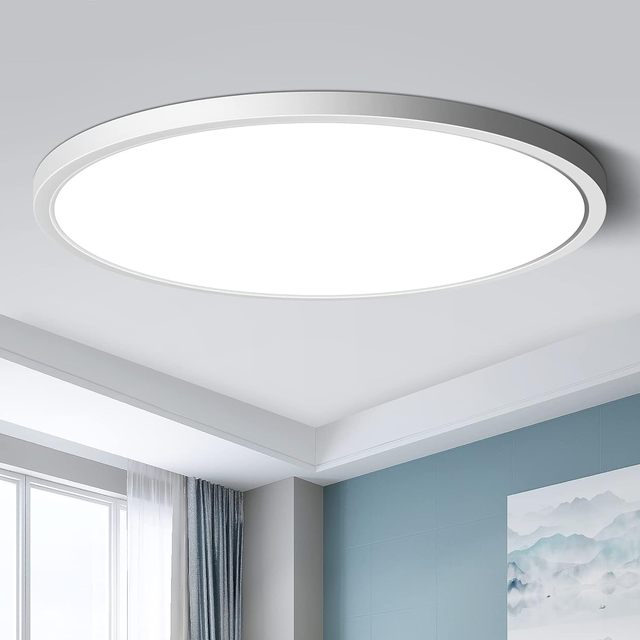 OEM ODM Narrow Edge Panel Light Ceiling Ip54 Waterproof 4000K 6000K 24W 36W Silm Round Ceiling Led Panel Light for Living Room