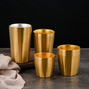 Gobelet isotherme coréen à double paroi en acier inoxydable 304 pour les fêtes et la restauration - Product Image 3