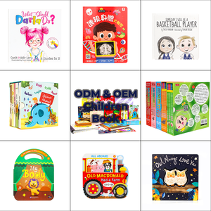 Penjualan Panas Set Buku Anak Profesional Kustom Sampul Keras Set Buku Karton Anak Buku Papan Bayi Percetakan Buku Anak - Product Image 6