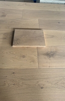 Solid Engineered Wood Flooring Rustic White Brushed Oak Wide Straight Parquet Multi-layer Wooden Floor for Living Room