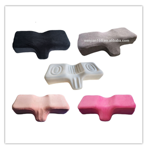Cuscino in Memory Foam WJ-1050 per Estensione Ciglia, per Salone di Bellezza, Campeggio, Infermieristica, Hotel, Supporto Cervicale con Fodera Rimovibile - Product Image 3