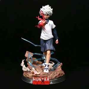 Nuovi giocattoli in PVC <span class=keywords><strong>Manga</strong></span> <span class=keywords><strong>Anime</strong></span> Blind box giocattoli di alta qualità giochi d'azione e giocattolo figure hunter x hunter comics KILLUA ZAOLDYCK - Product Image 3