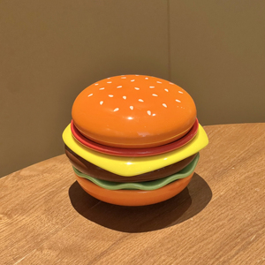 Đĩa đựng đồ ăn nhẹ bằng gốm sứ 4 inch, kiểu dáng dễ thương, sáng tạo, dùng để đựng sốt chấm burger, màu men dưới lớp tráng men, dùng cho tương, giấm, thích hợp cho các bữa tiệc - Product Image 1