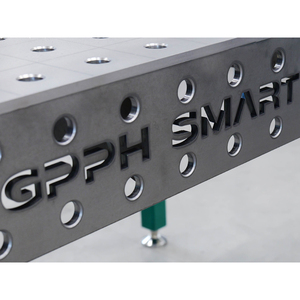 Smart GPPH <b>welding</b> <b>bench</b> with 12mm thick wheels, 16mm holes, dimensions from 1.5 to 3 meters - Product Image 3