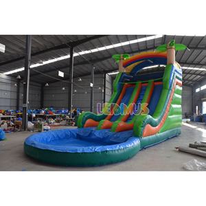 <span class=keywords><strong>Castillo</strong></span> Inflable Comercial para Niños, Combinación de Juegos Acuáticos para Vacaciones en la <span class=keywords><strong>Playa</strong></span>, con Tobogán y Piscina - Product Image 5