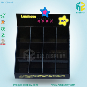 Cmyk bán buôn hộp hiển thị các tông với Móc giấy sóng truy cập PDQ hộp hiển thị cho siêu thị - Product Image 6