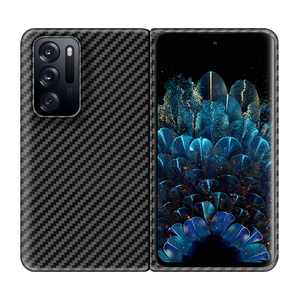 Funda plegable de fibra de carbono a prueba de golpes delgada de lujo con carga inalámbrica para Oppo <span class=keywords><strong>Find</strong></span> <span class=keywords><strong>N2</strong></span> y Oppo <span class=keywords><strong>Find</strong></span> N - Product Image 4