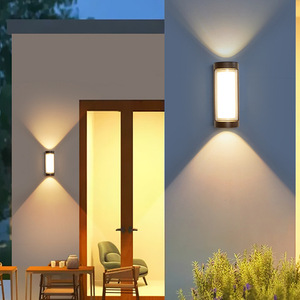 Lampe murale extérieure étanche à LED pour villa, jardin, balcon, mur extérieur avec télécommande - Product Image 1