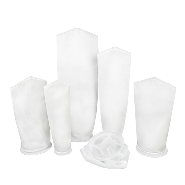 Nylon Mesh Pocket Filter Bag 75-100 Micron High Capacity for Water & Fuel Filtration Industrial Liquid Filter Bags