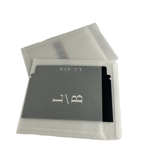 Enveloppes autocollantes personnalisées en papier givré avec logo <span class=keywords><strong>Enveloppe</strong></span> transparente d'affaires - Product Image 1