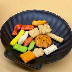 Sıcak satış oryantal lezzet düşük yağ tuzlu Mix renkli pirinç krakeri karışık tahıl aperatifler - Product Image 6